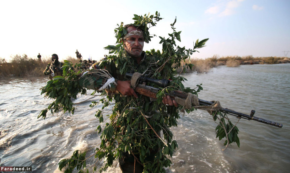 تمرینات نظامی گروه سرایاالسلام، حامیان مقتدی صدر در بصره