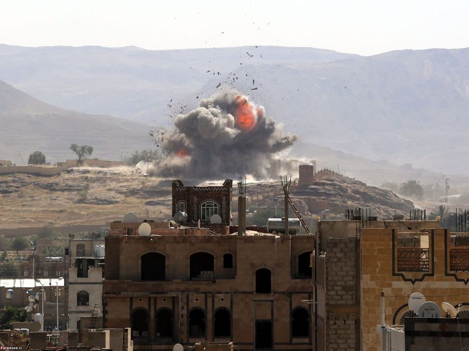 حمله عربستان سعودی به صنعا