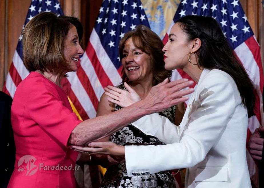 نانسی پلوسی و خوش آمدگویی به 