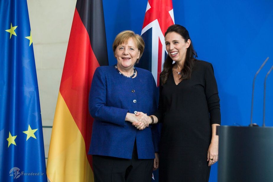 دیدار با مرکل صدراعظم آلمان در 17 آوریل