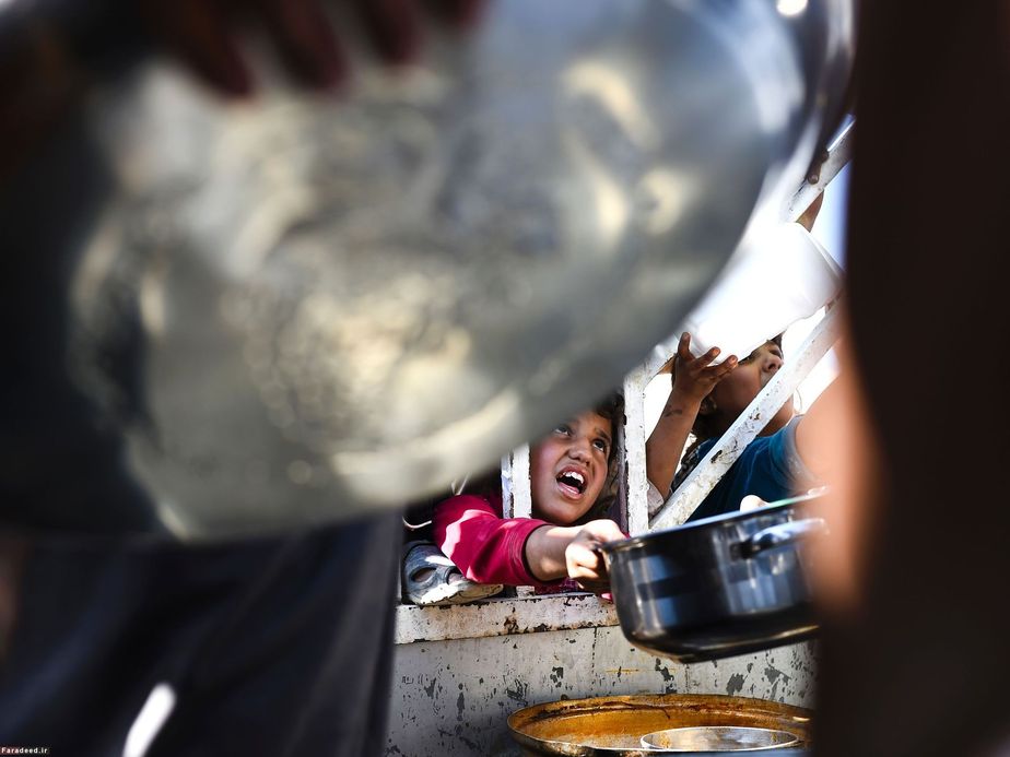 اردوگاه آوارگان عراقی در جنوب موصل