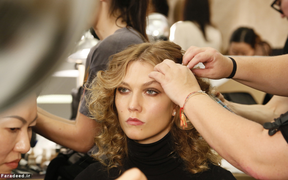 پشت صحنه در هفته مد نیویورک Rex Features/