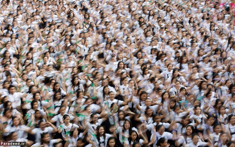 کمپین خیزش یک میلیارد نفری توسط دانشآموزان فیلیپینی برای پایان دادن به خشونت علیه زنان و دختران EPA/