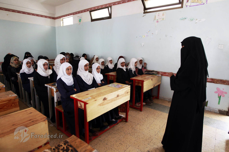 یمن (2015) مدرسه ای در صنعا 