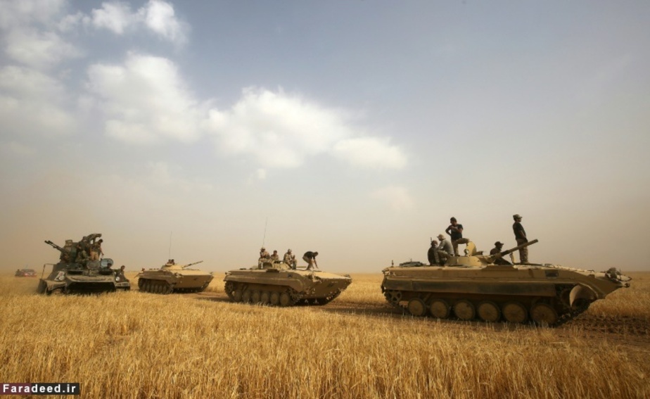 حرکت نیروهای عراقی به سمت شهر الشرقات