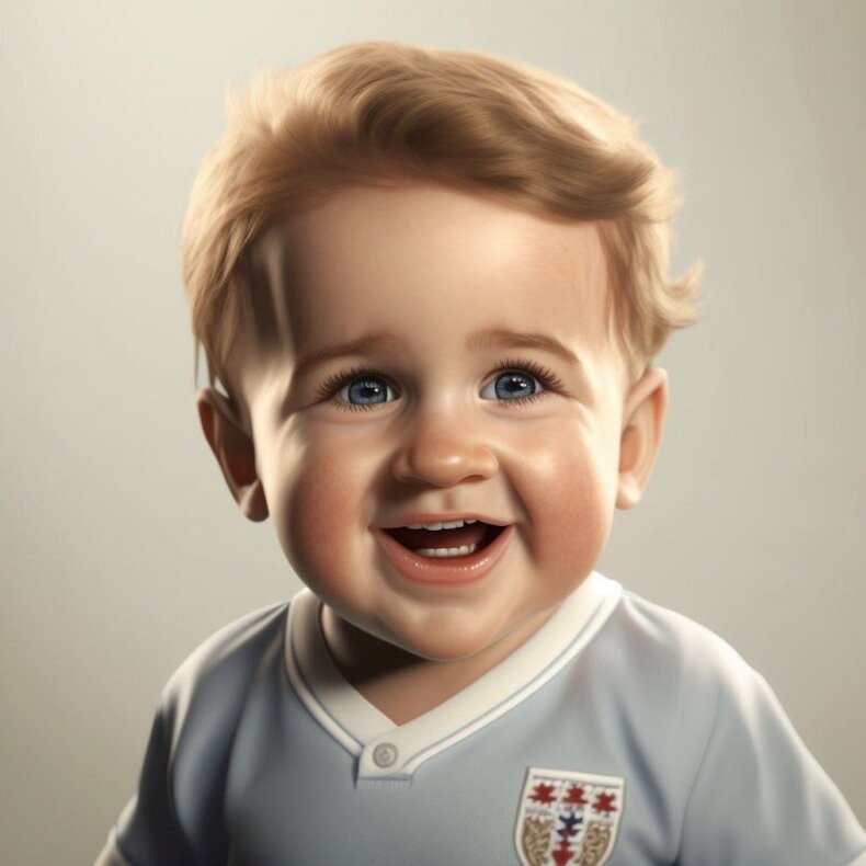 تصویر دوران کودکی هری کین نیز اینگونه است. او یک پنالتی فوق العاده را برابر فرانسه از دست داد و عامل شکست و حذف تیمش بود 