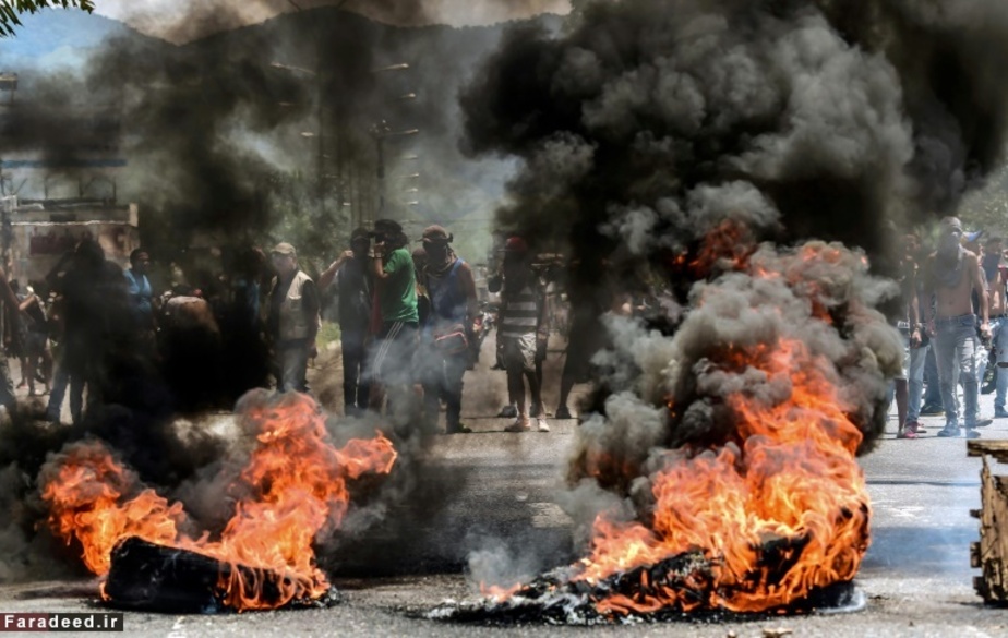 تظاهرات در کاراکاس