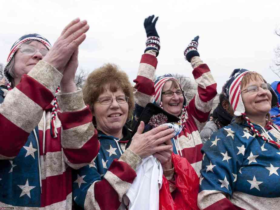 شرکت کنندگان در مراسم تحلیف ترامپ