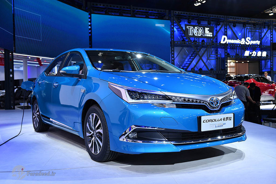 تویوتا در نمایشگاه پکن از نسخه پلاگین هیبرید مدل موفق کرولا پرده برداشت