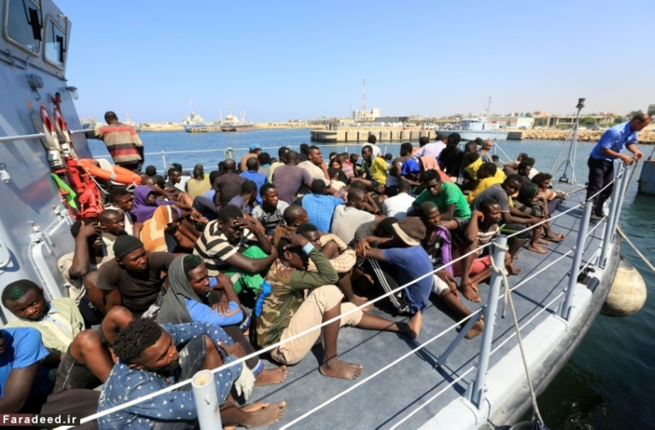 بازگرداندن مهاجران غیرقانونی به لیبی