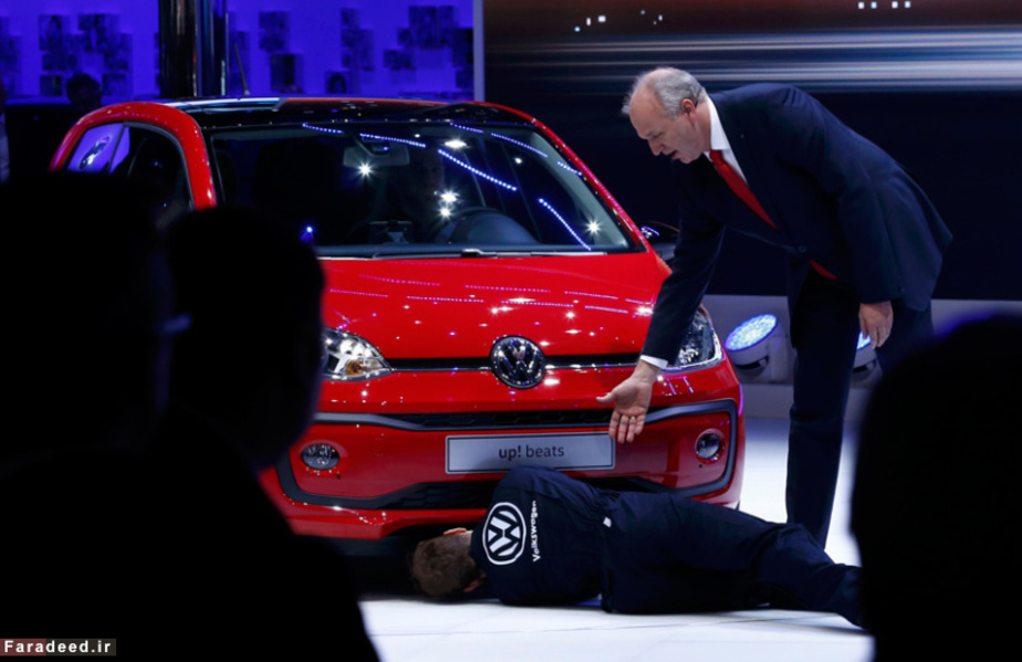 نمایش خودرو فولکس واگن در نمایشگاه ژنو، سوئیس