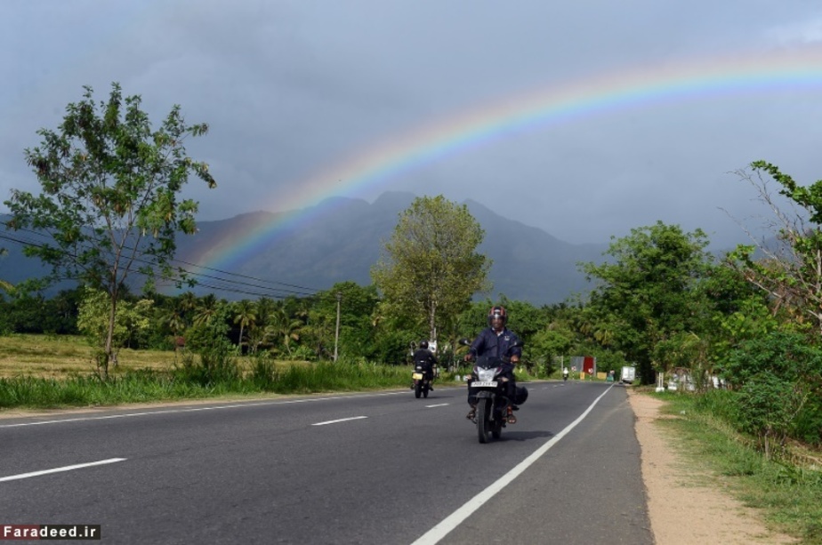 رنگین کمان در سریلانکا