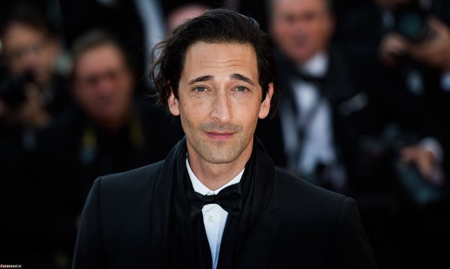 آدرین برودی؛ بازیگر، روی فرش قرمز فستیوال فیلم کن