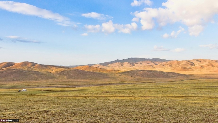 تراکم جمعیتی در مغولستان بسیار کم است