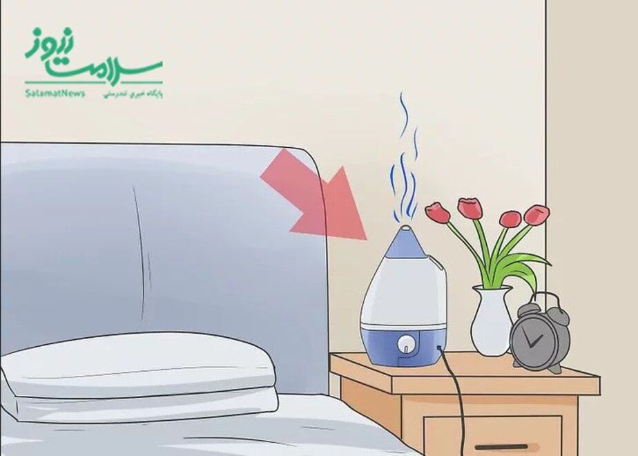 از یک مرطوب کننده یا بخارساز استفاده کنید
