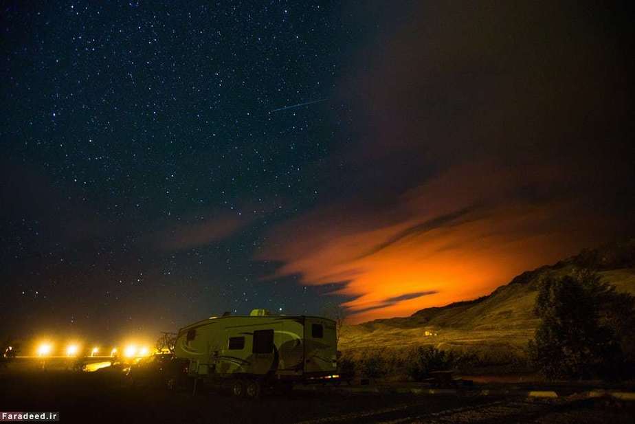 آسمان پرستاره در بریتیش کلمبیا