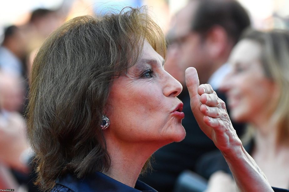 ژاکلین بیست؛ بازیگر، روی فرش قرمز فستیوال فیلم کن