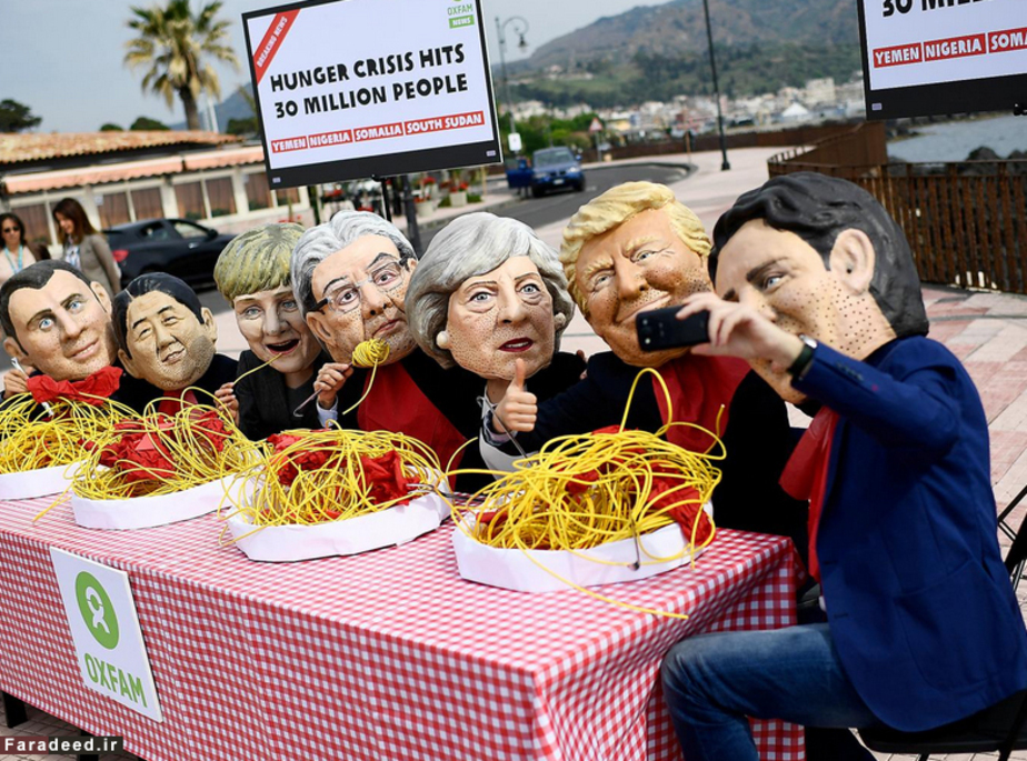 مخالفان اجلاس جی هفت در سیسیل