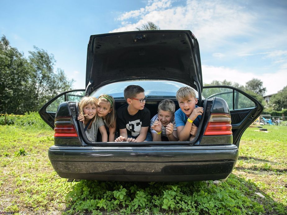 زمین بازی ماجراجویانه کودکان در لهستان که والدین اجازه ورود ندارند