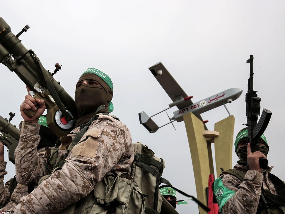 اعضای حماس در نوار غزه