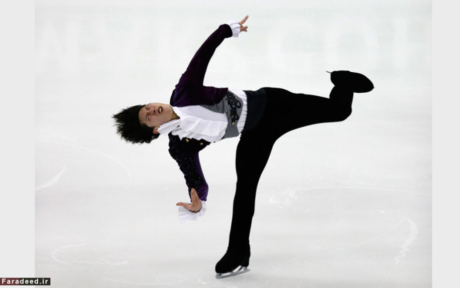 مسابقات قهرمانی اسکیت مردان در تایپه، تایوان. (EPA/RITCHIE B. TONGO)