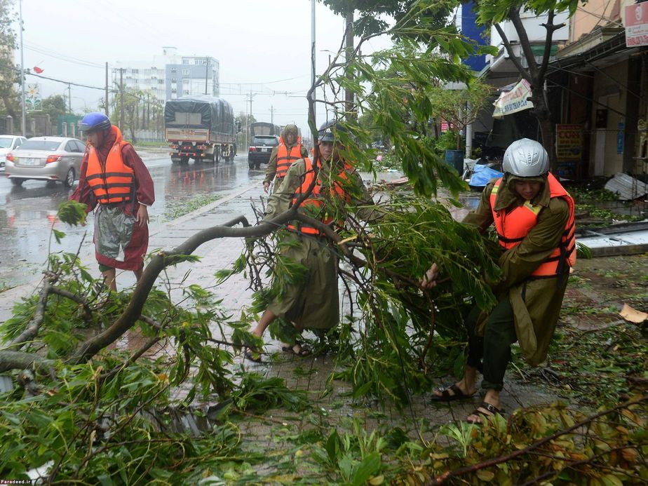 پس از توفان در تایلند