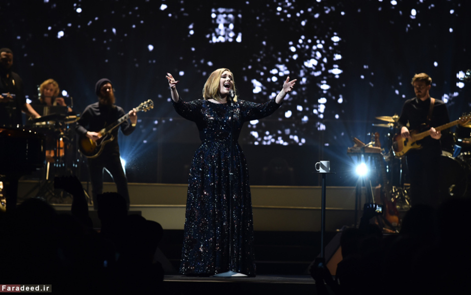 اجرای ادل در بلفاست، ایرلند