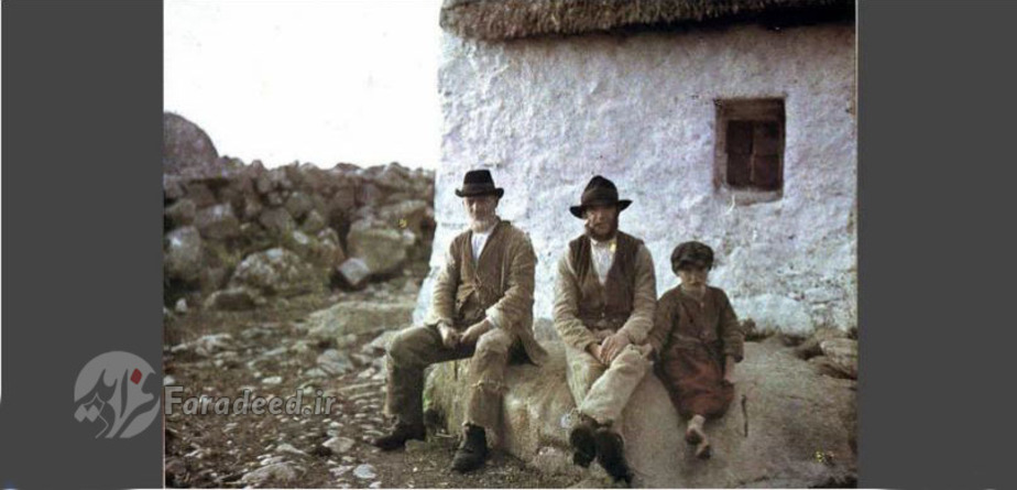 ماهیگیران در ایرلند سال ۱۹۱۳ 